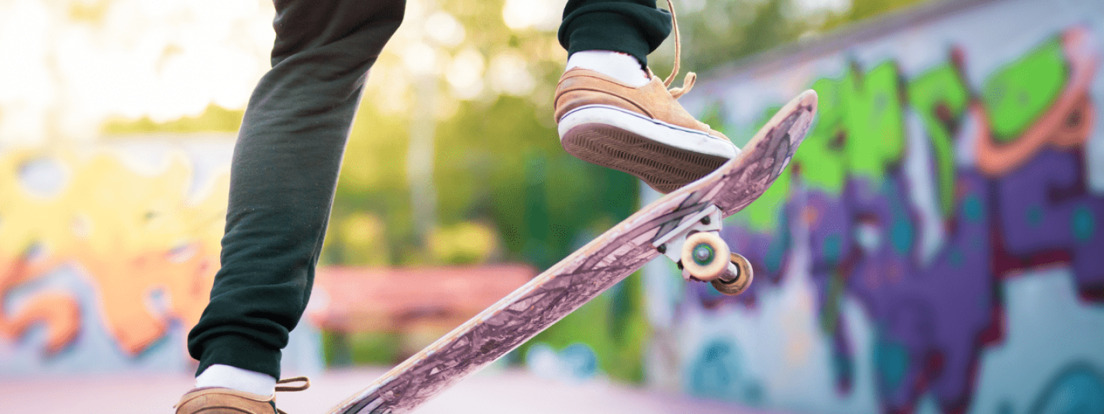 Image visuelle d'un skateboard