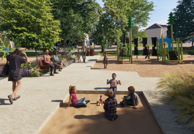 Aller à la page Travaux d’aménagement paysager – Parc de Vérone